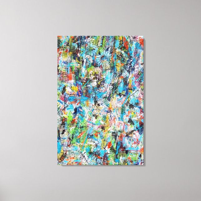 Väck 24 x 36 lindad canvas (Framsida)