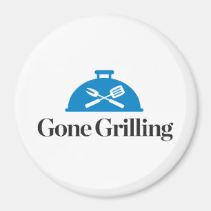 Väck grilla magnet