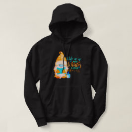 VÄCK MIG NÄR VINTERN ÄR ÖVER tomte Hoodie