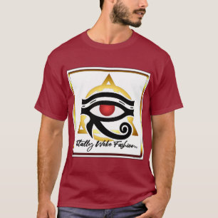 Väck Mode Burgundy Manar T-shirt helt