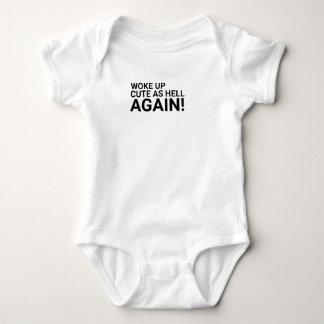 Väck söt som fan igen, baby onsie t shirt