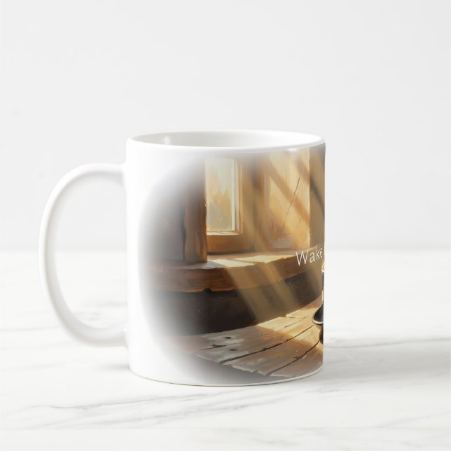 Väck till Under Coffee Glow Affisch Kaffemugg (Vänster)