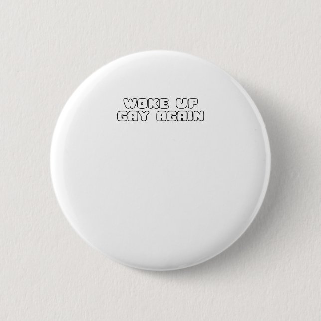 Väck upp igen LGBTQ-Pridets Lesbisk Sarcas Knapp (Framsida)