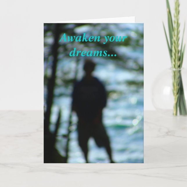 Väcka dina drömmar… kort (Framsida)