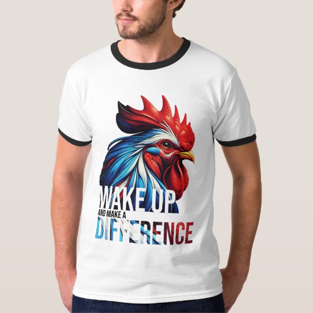 VACKA UPP OCH GÖR EN SKILLNAD T SHIRT (Framsida)