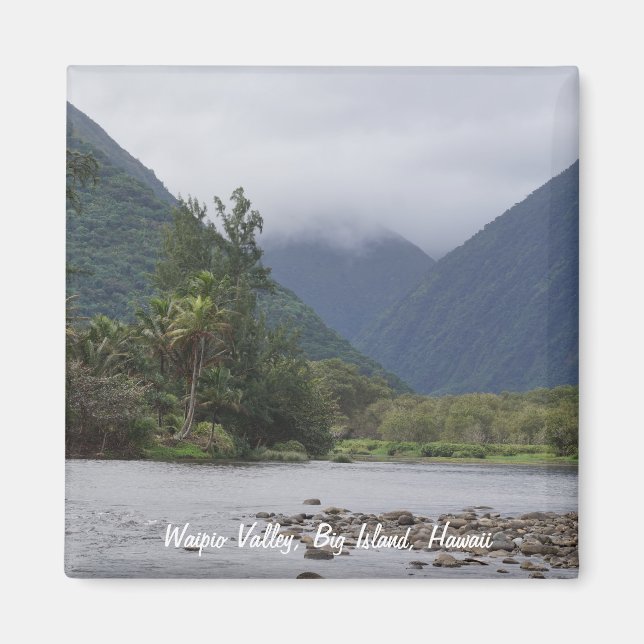 Vackare Waipio Valley Magnet (Framsidan)