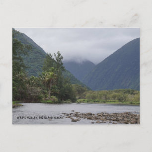 Vackare Waipio Valley Vykort