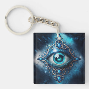 Vackblått alla som ser Öga Illuminati