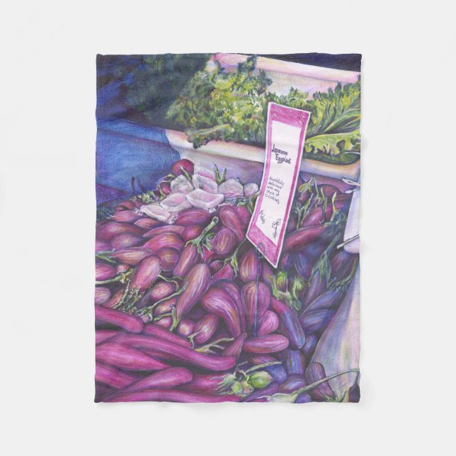 Vackbrunn för valar i Soppa Fleecefilt (Framsidan)