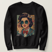 "Vacker 19-tals Vintage Stil Herr Tröja 