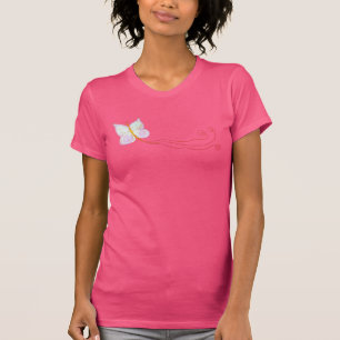Vacker abstrakt fjärilskonst att bära t shirt