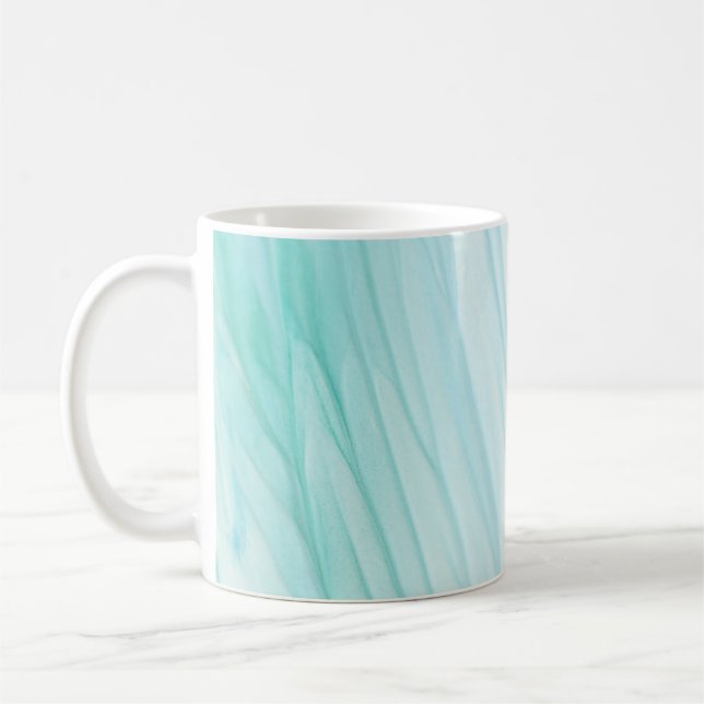 Vacker Abstrakt Konst  Kaffemugg (Vänster)
