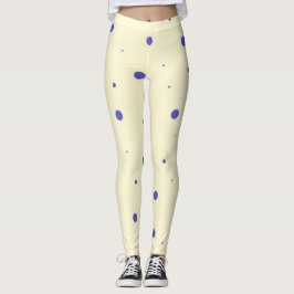 vacker abstrakt konst leggings