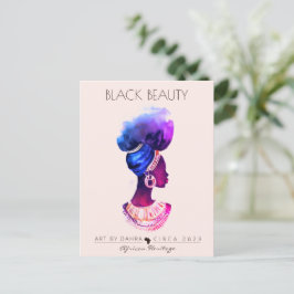 VACKER AFRIKANSK DROTTNING VYKORT