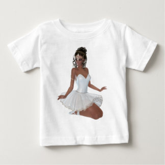 Vacker afrikansk Woman Ballerina T-shirt