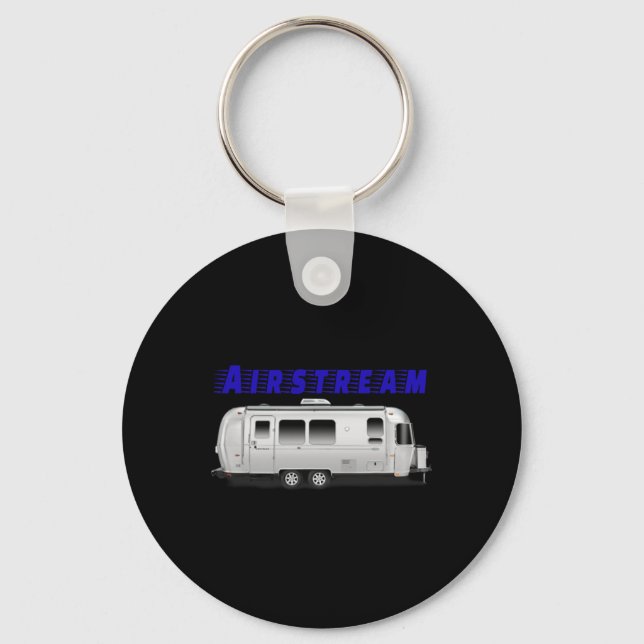 Vacker Airstream  Nyckelring (Framsida)
