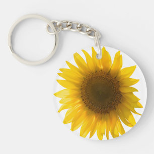 Vacker äkta solrosfoto minimalistiskt mönster