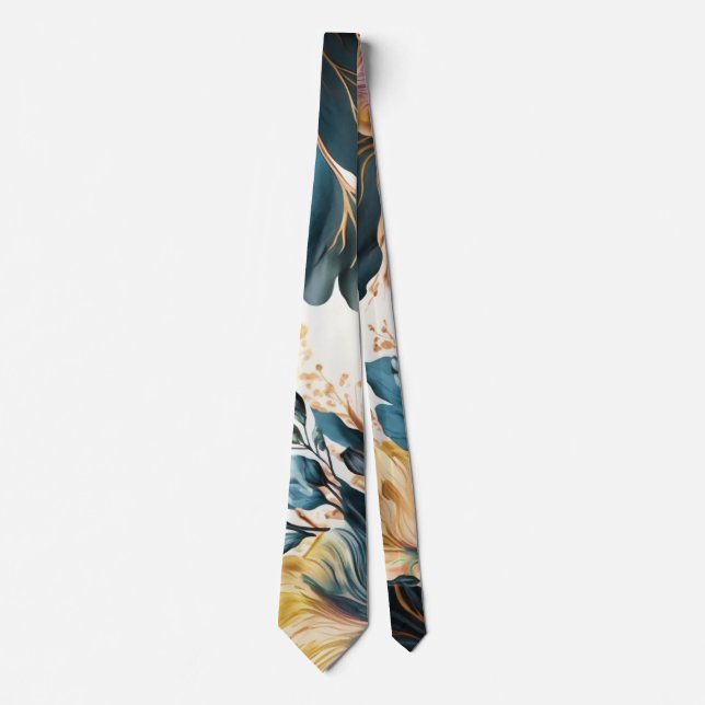 Vacker akvarellblomma slips (Framsida)