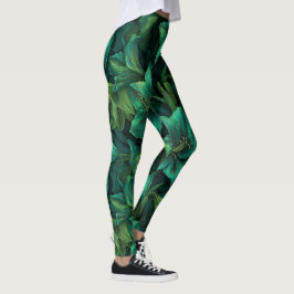 Vacker Amaryllis Lyx Mode Löpning Leggings