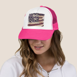 Vacker Amerika-WP Patriotisk Hatt Keps