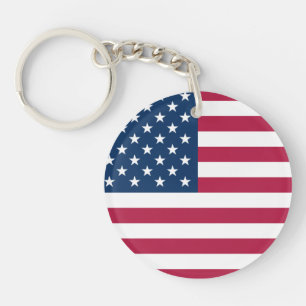 Vacker amerikansk hjälte patriotisk USA-flagg nyck