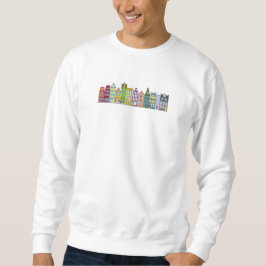 Vacker Amsterdams radhus Soft Sweatshirt