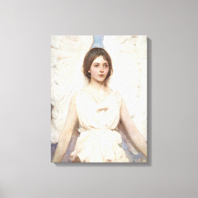 Vacker Angel (av Abbott Handerson Thayer) Canvastryck (Framsida)