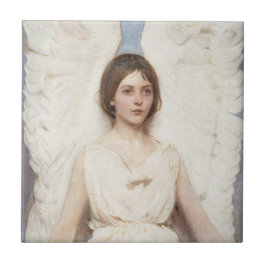 Vacker Angel (av Abbott Handerson Thayer) Kakelplatta