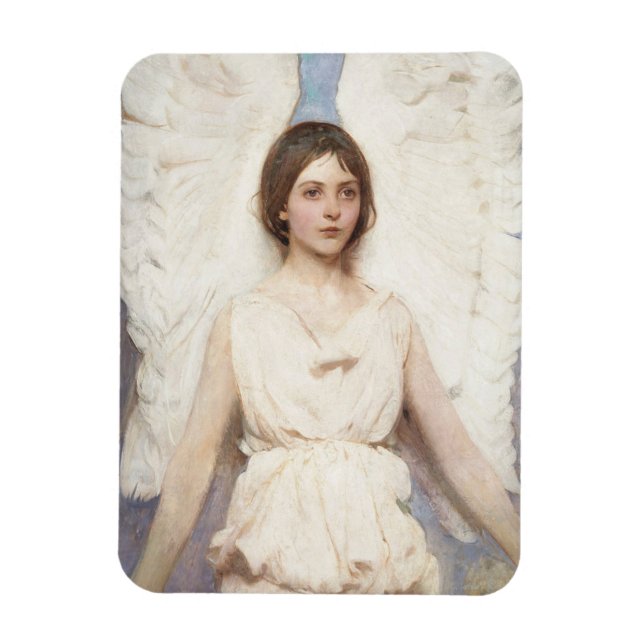 Vacker Angel (av Abbott Handerson Thayer) Magnet (Vertikal)