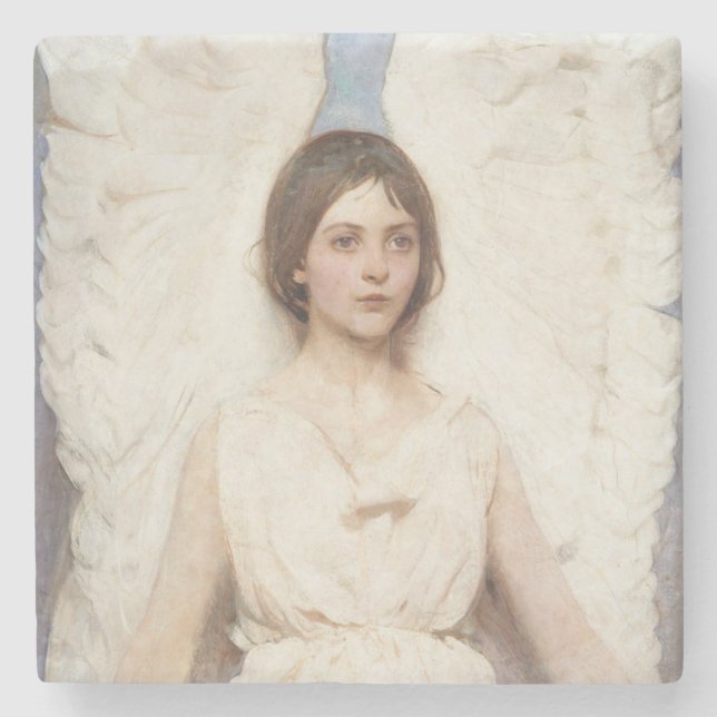 Vacker Angel (av Abbott Handerson Thayer) Stenunderlägg (Framsidan)