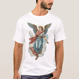 Vacker ängel herrens kristna t-shirt