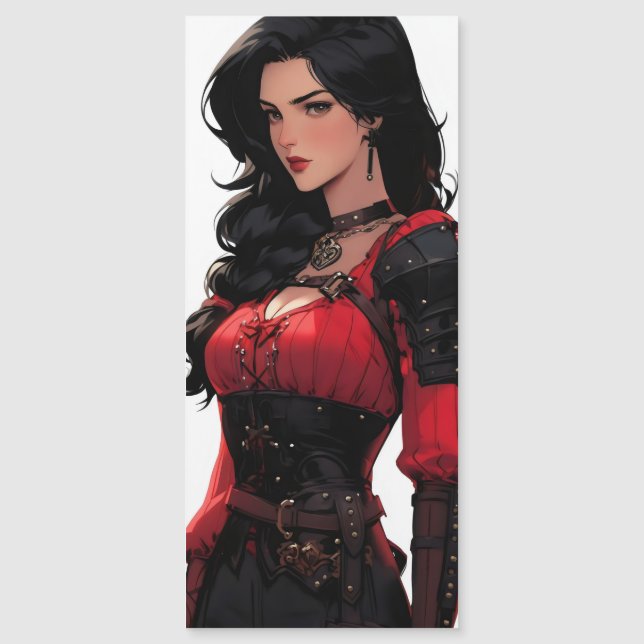 Vacker Anime Woman Fantasy (Framsida)