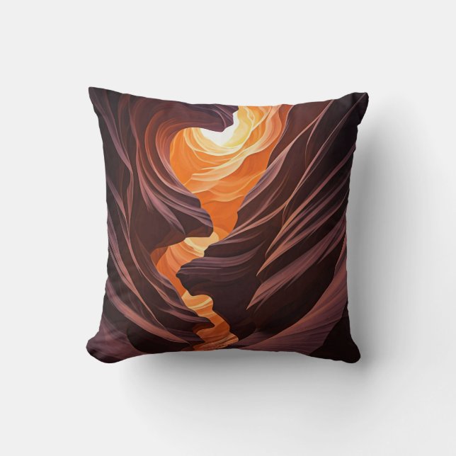 Vacker Antelope Canyon Navajo Nation Kudde (Framsida)