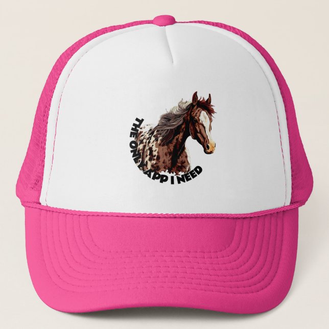 Vacker Appaloosa Keps (Framsida)