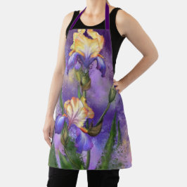 Vacker Apron Iris Flower - Lila