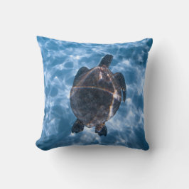 Vacker Aquatic Turtle | Bästa gåva till havs Kudde