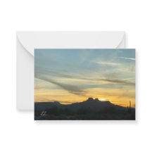 Vacker Arizona Sunset