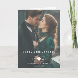 Vacker årsdagskort kort