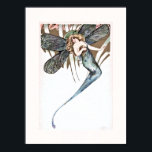 Vacker Art Deco Butterfly Fairy Poster<br><div class="desc">En serie med sex små men vackra Art Deco-bilder visar vackra älvor av fjäril. Obs! Om du förstorar den här bilden kan det leda till att du poster i dålig kvalitet.</div>
