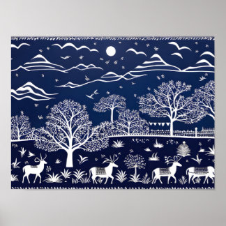 Vacker artestisk Poster