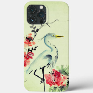 Vacker asiatisk trana fågel Case-Mate iPhone-fodra