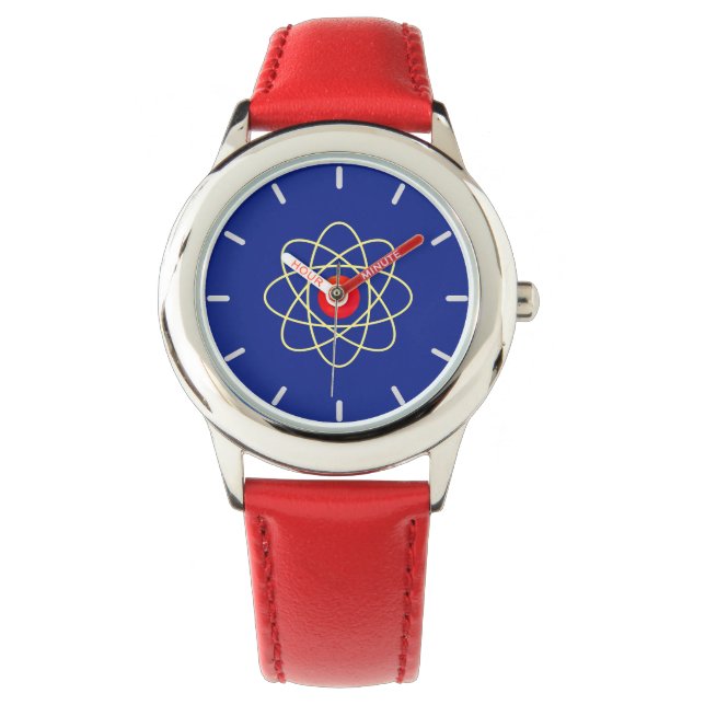 Vacker atombild armbandsur (Framsida)