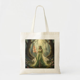 Vacker August Peridot Fairy Tygkasse