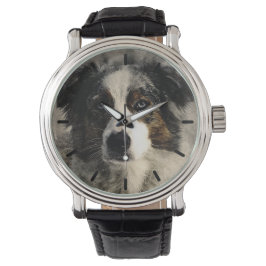 Vacker australisk herdehund, anpassad och personli armbandsur