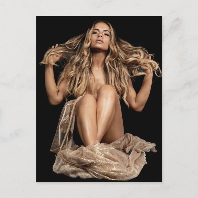 Vacker Babe Vykort (Framsida)