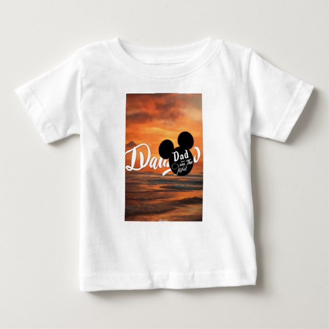 vacker baby t-skjorta t shirt (Framsida)