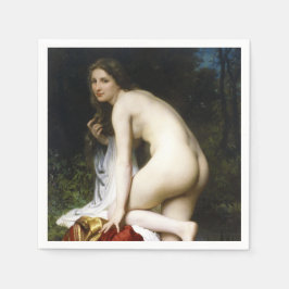 Vacker badande kvinna (av Bouguereau) Pappersservett