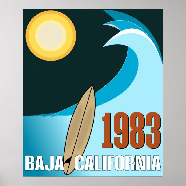 vacker baja california poster (Framsidan)