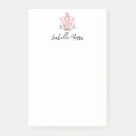 Vacker bakning konditor Anpassad Post-it Block