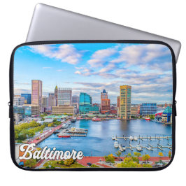 Vacker Baltimore, Maryland, USA Laptop Fodral